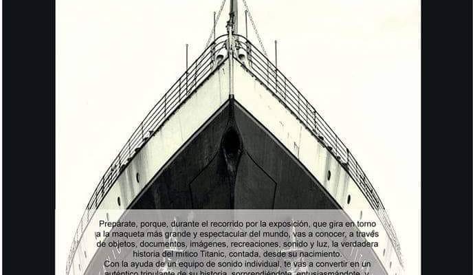 Titanic Exhibition comes to Alicante