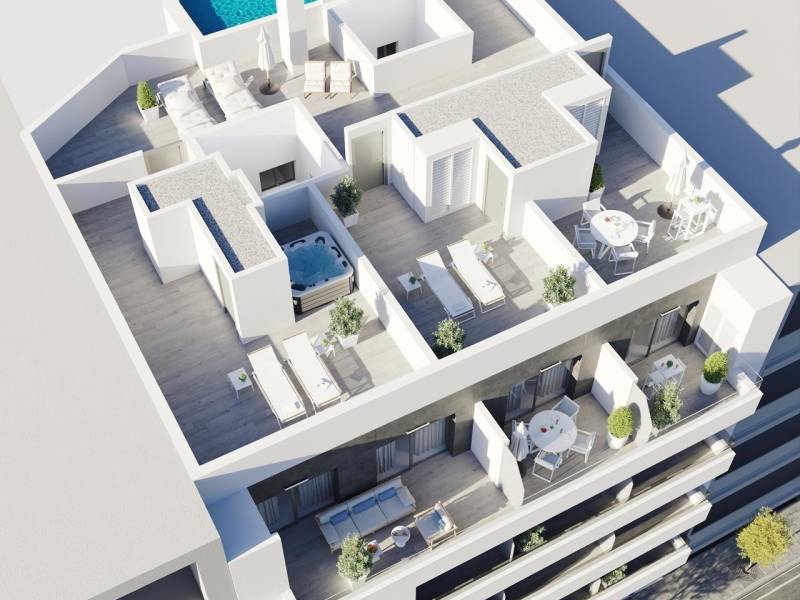 Penthouse - Nieuwbouw - Torrevieja - Torrevieja