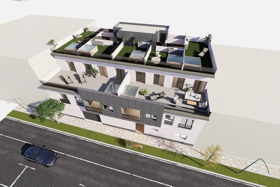 New Build - Penthouse - Pilar de la Horadada - pueblo