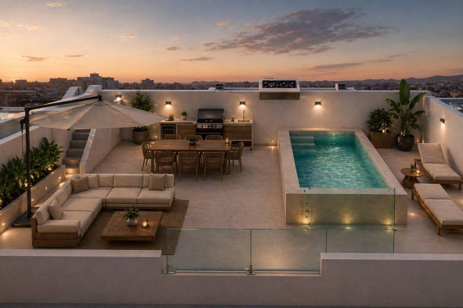 Nieuwbouw - Penthouse - Villajoyosa - Cala de Finestrat
