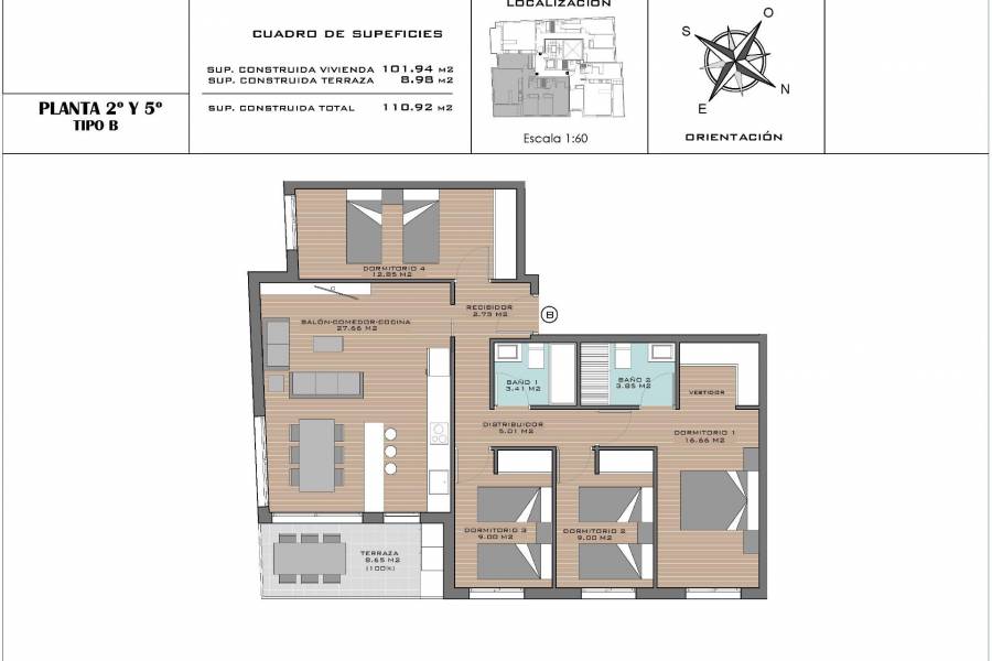 Nieuwbouw - Appartement - Elche - Corte Ingles