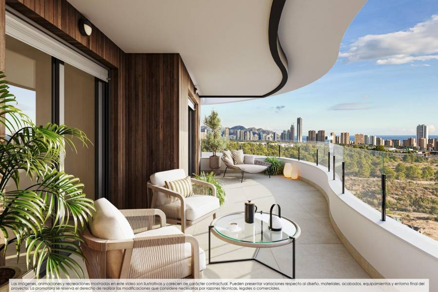 Nueva construcción  - Atico - Finestrat - Campana Garden