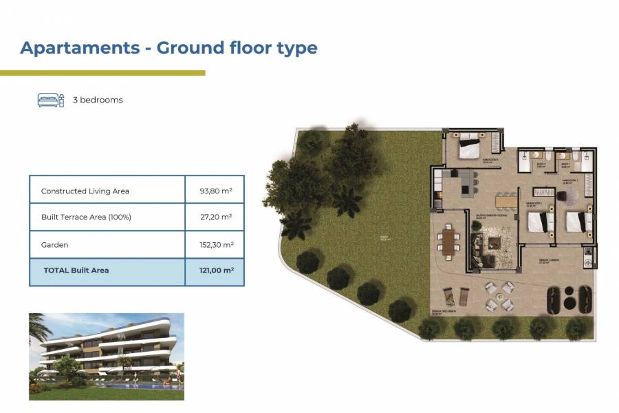 New Build - Apartment - Orihuela Costa - La Ciñuelica