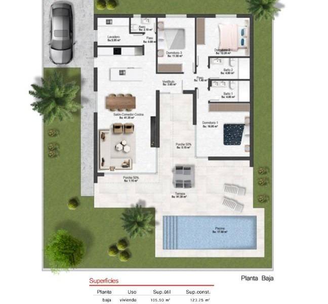 New Build - Detached - Baños y Mendigo - Altaona Golf