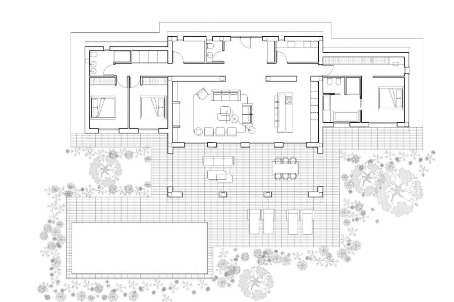 Nueva construcción  - Chalet - Benissa - Serrallonga