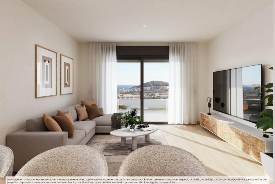 Nueva construcción  - Atico - Finestrat - Campana Garden