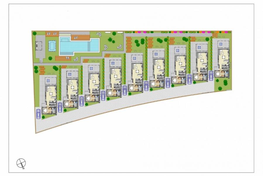 Nueva construcción  - Chalet - Pilar de la Horadada - Lo Romero Golf