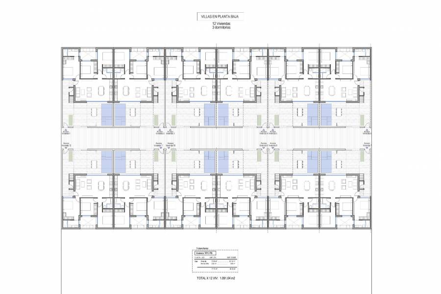 Nieuwbouw - Townhouse - Alhama de Murcia - Condado de Alhama