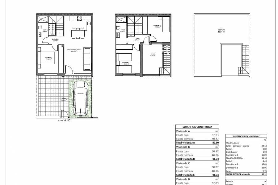 Nueva construcción  - Adosado - Pilar de la Horadada - Barrio los Segundas