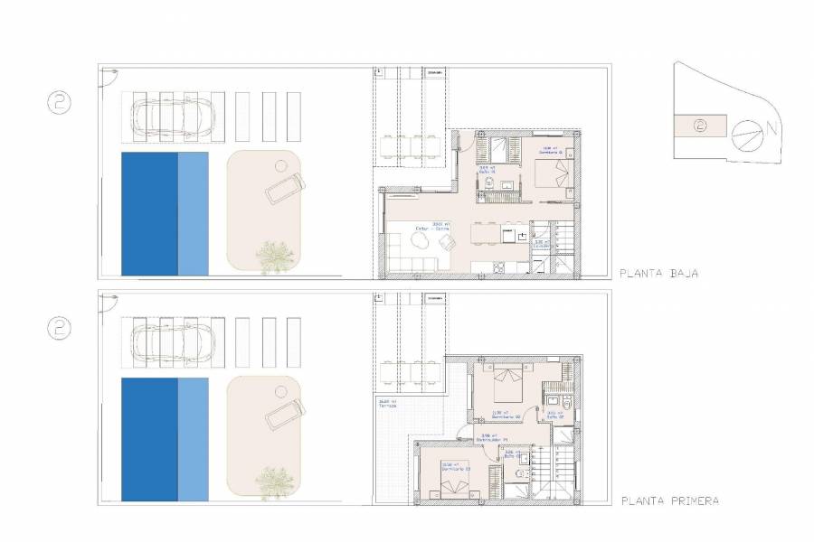 Nieuwbouw - Detached - San Pedro del Pinatar - Centro