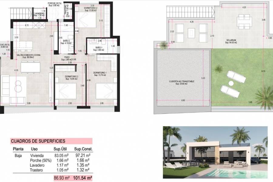 New Build - Detached - Alhama de Murcia - Condado de Alhama