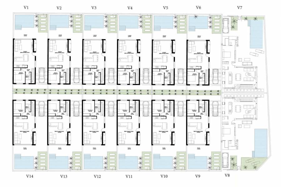 Nieuwbouw - Detached - San Javier - Parque de los leones