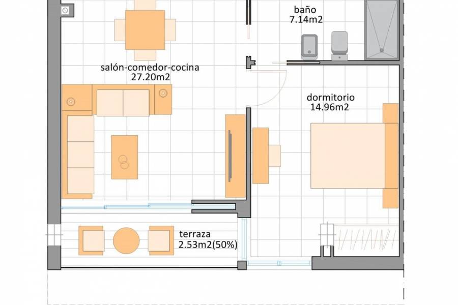 Nieuwbouw - Appartement - San Pedro del Pinatar - San Javier
