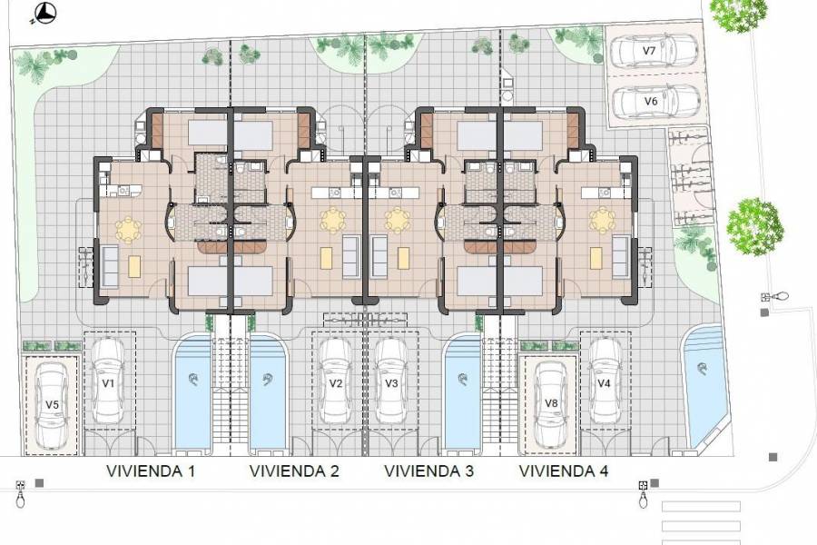 Nieuwbouw - Appartement - Pilar de la Horadada - pueblo