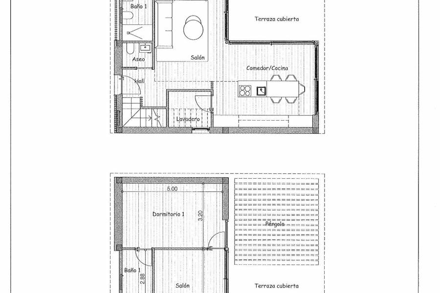 New Build - Townhouse - Orihuela Costa - Montezenia