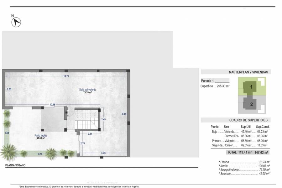 Nieuwbouw - Detached - Torre Pacheco - Santa Rosalia Lake And Life Resort