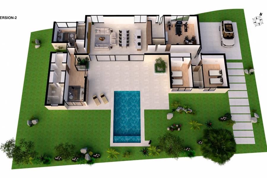 New Build - Detached - Baños y Mendigo - Altaona Golf