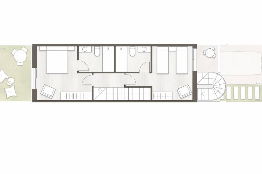 New Build - Townhouse - Pilar de la Horadada - pueblo