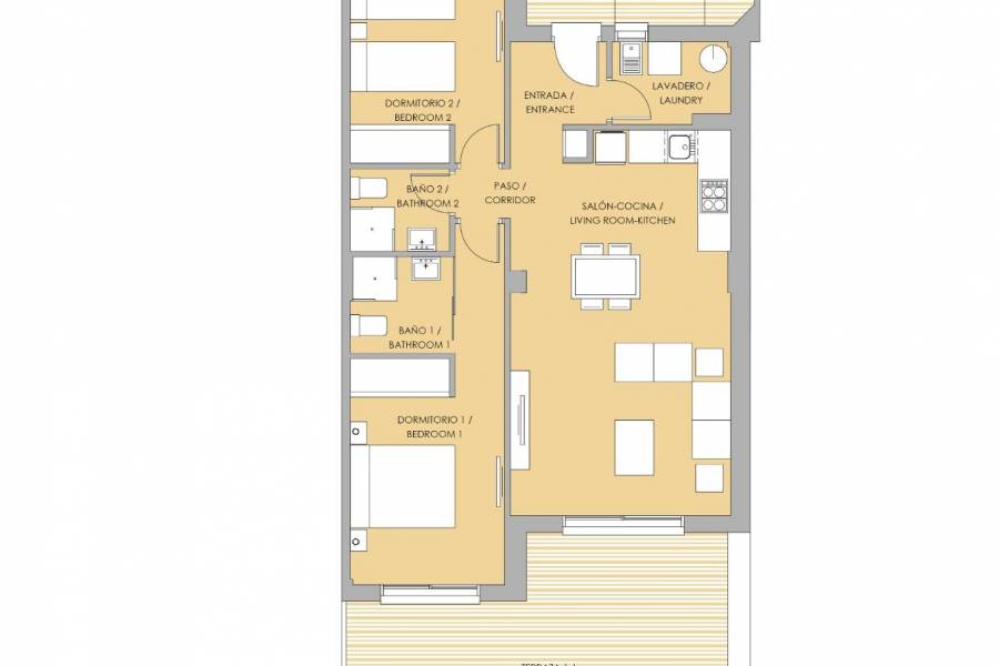 New Build - Apartment - Orihuela - Vistabella Golf