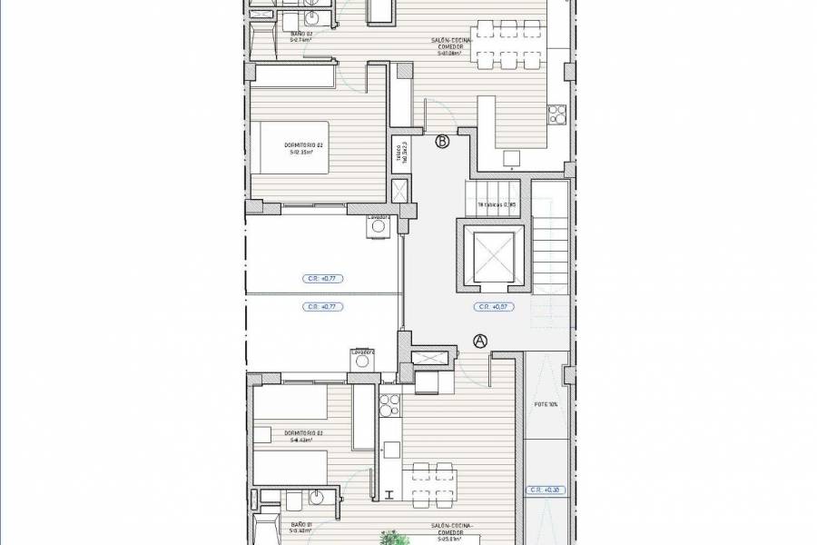 New Build - Apartment - Guardamar del Segura - Centro