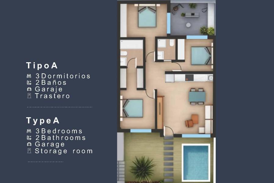 Nueva construcción  - Apartamento - San Pedro del Pinatar - Los Pinos