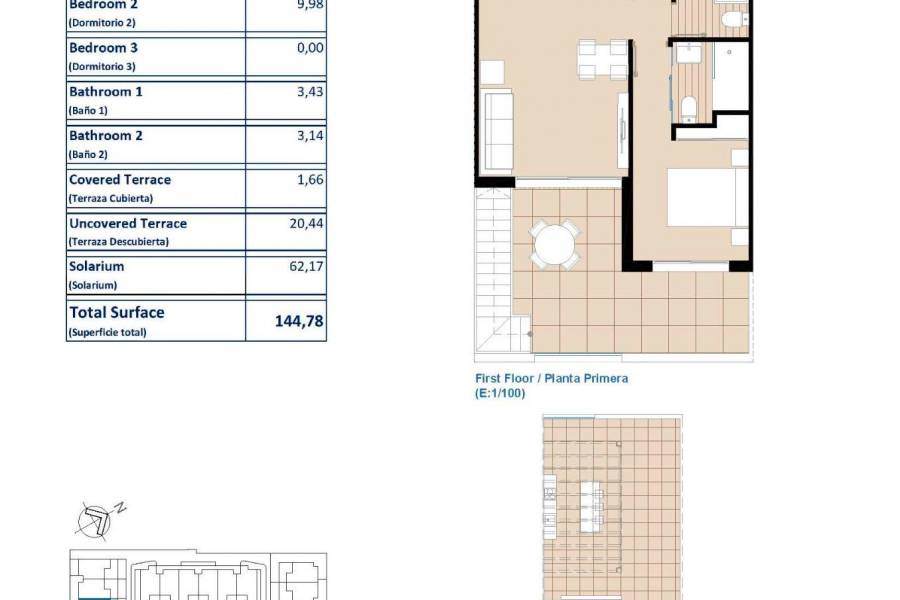 New Build - Apartment - Pilar de la Horadada - Polideportivo