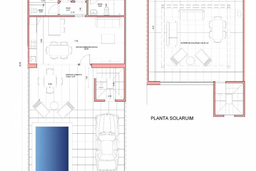 New Build - Townhouse - Fuente Álamo - La Pinilla