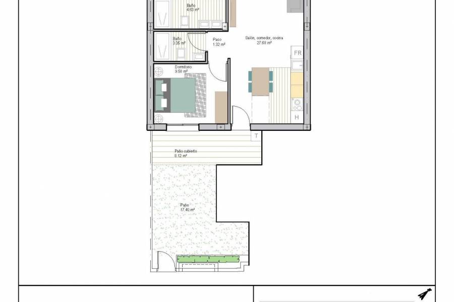 Nieuwbouw - Appartement - Torre Pacheco - San Cayetano