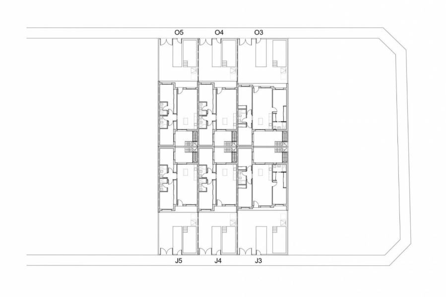 Nieuwbouw - Townhouse - San Javier - Parque del doce