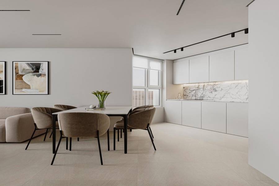 Nueva construcción  - Apartamento - Calpe - Playa Cantal Roig