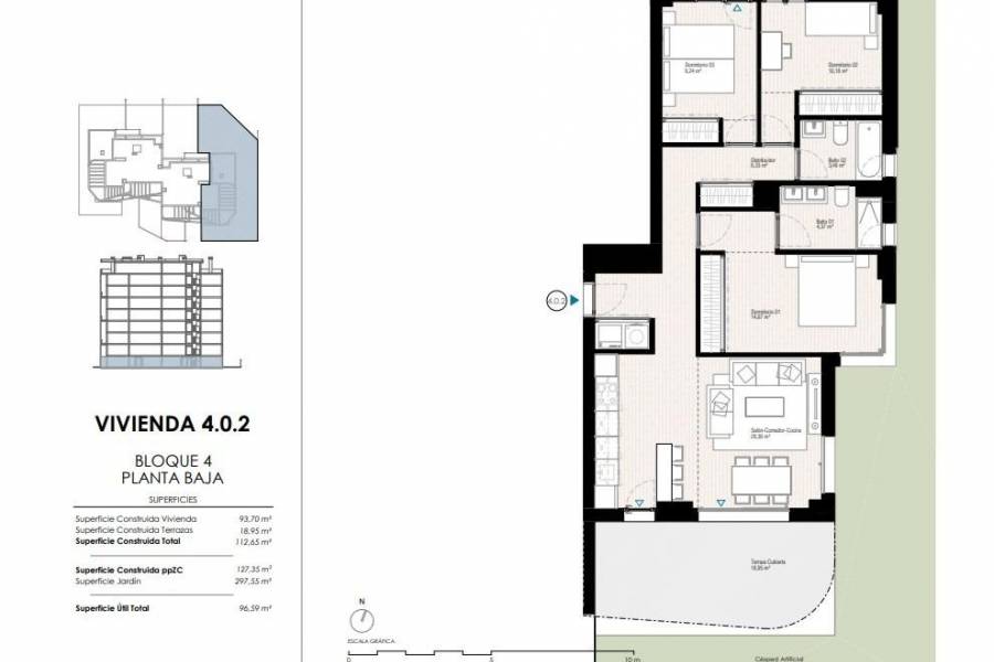 Nueva construcción  - Apartamento - Villajoyosa - Playa del Torres