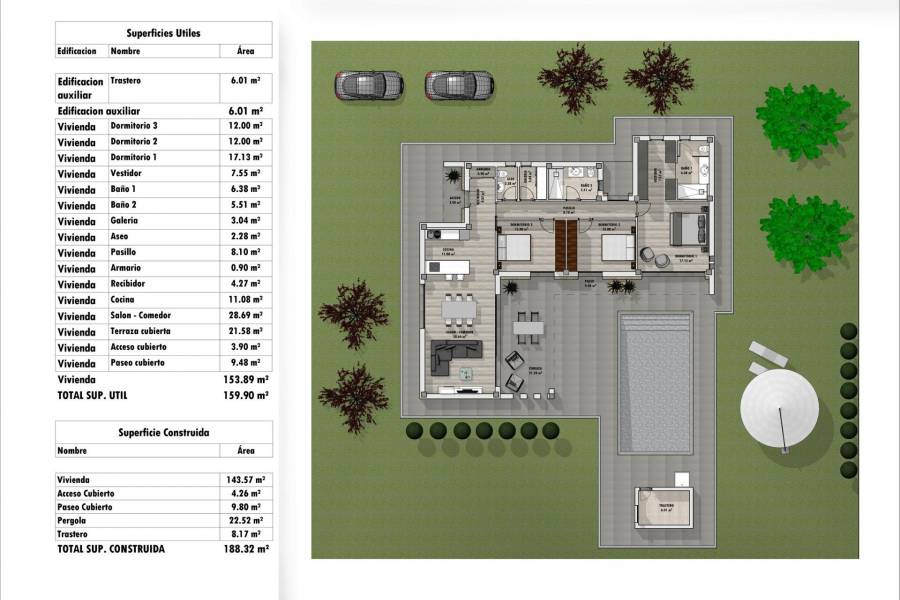 Nueva construcción  - Chalet - Aspe - Poligono 19