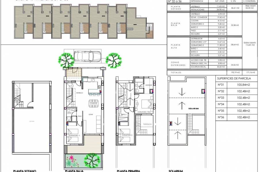 Nieuwbouw - Detached - Monforte del Cid - Alenda Golf