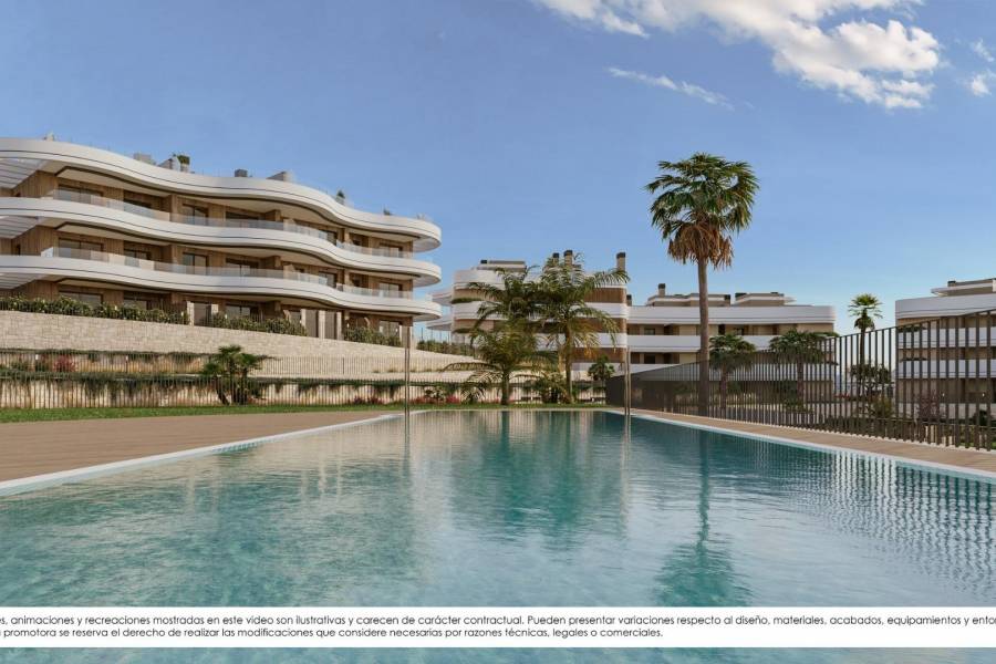 Nueva construcción  - Atico - Finestrat - Campana Garden