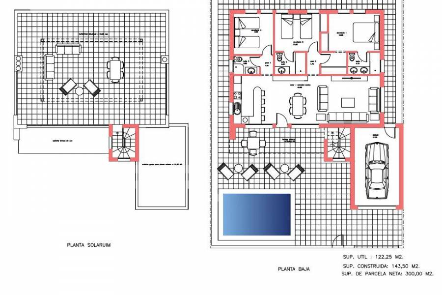 Nieuwbouw - Detached - Fuente Álamo - La Pinilla