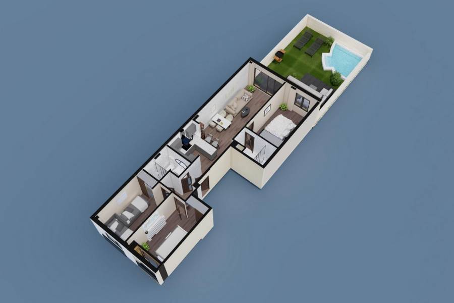 Nueva construcción  - Apartamento - Pilar de la Horadada - pueblo