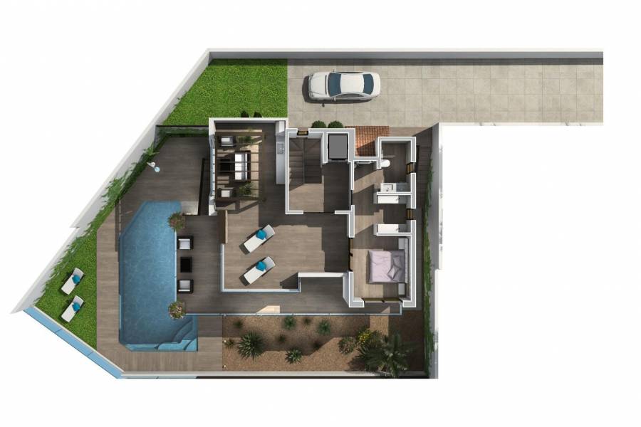 Nueva construcción  - Chalet - Rojales - Golf La Marquesa (Ciudad Quesada)