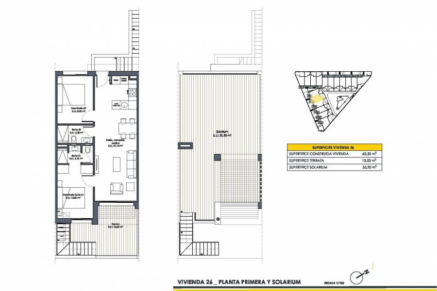 Nueva construcción  - Apartamento - San Fulgencio - Pueblo