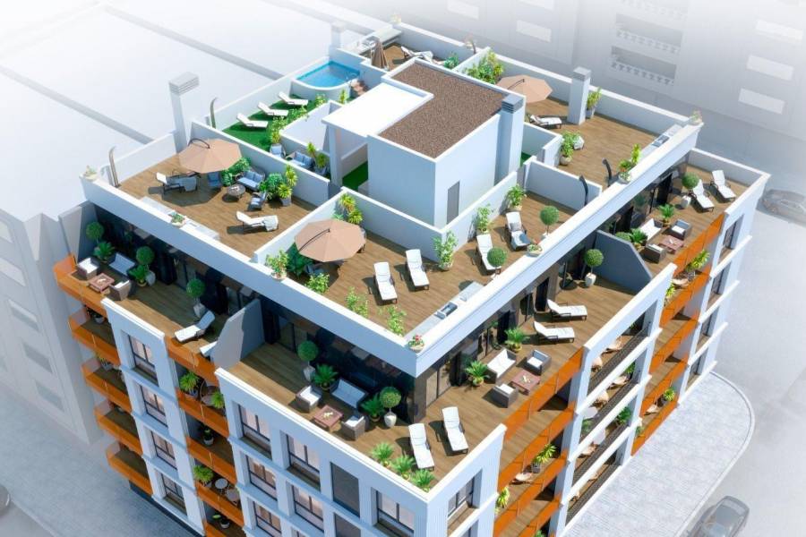 Nueva construcción  - Apartamento - Torrevieja - Parque de las Naciones