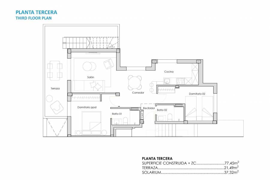 Nueva construcción  - Atico - Torre Pacheco - Santa Rosalia Lake And Life Resort