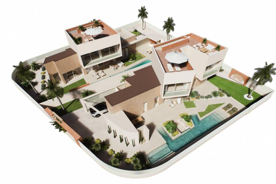 Nueva construcción  - Chalet - Orihuela Costa - Dehesa de Campoamor