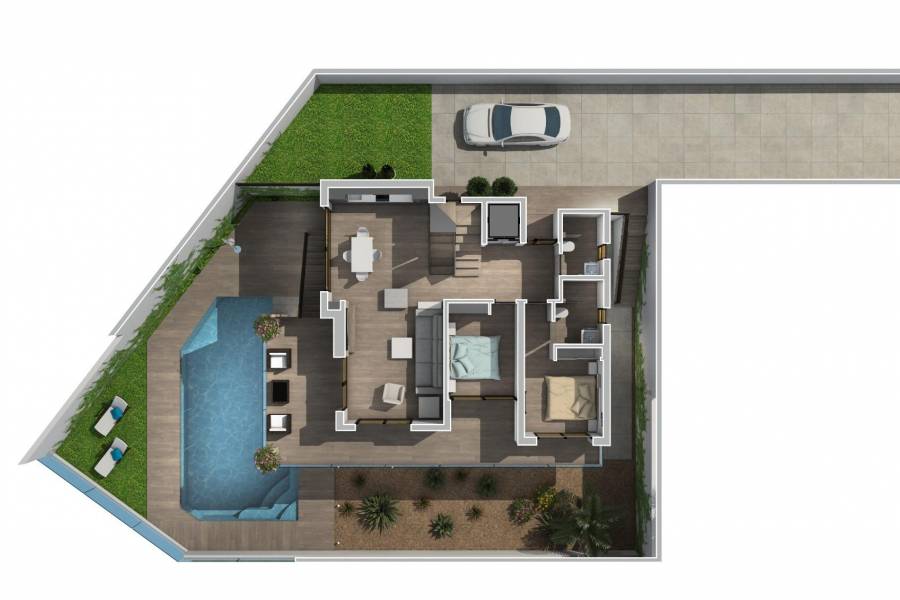 Nueva construcción  - Chalet - Rojales - Golf La Marquesa (Ciudad Quesada)