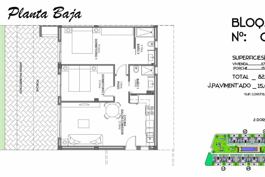 Nueva construcción  - Apartamento - Algorfa - La Finca Golf Resort