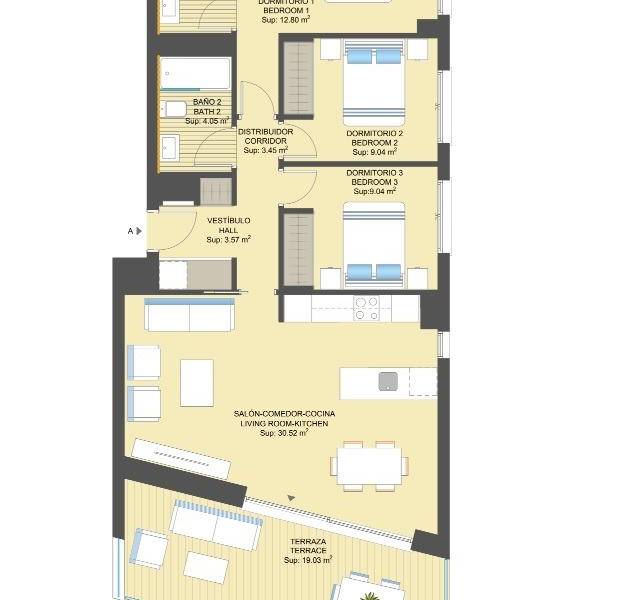 New Build - Apartment - Orihuela Costa - Campoamor