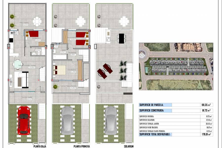 New Build - Townhouse - Cox - Sin Zona