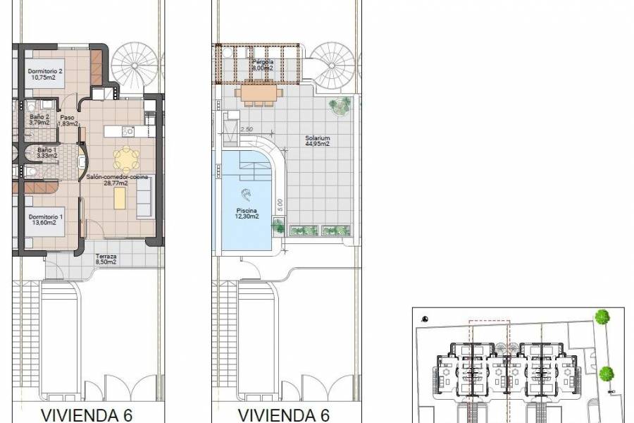 Nieuwbouw - Appartement - Pilar de la Horadada - pueblo