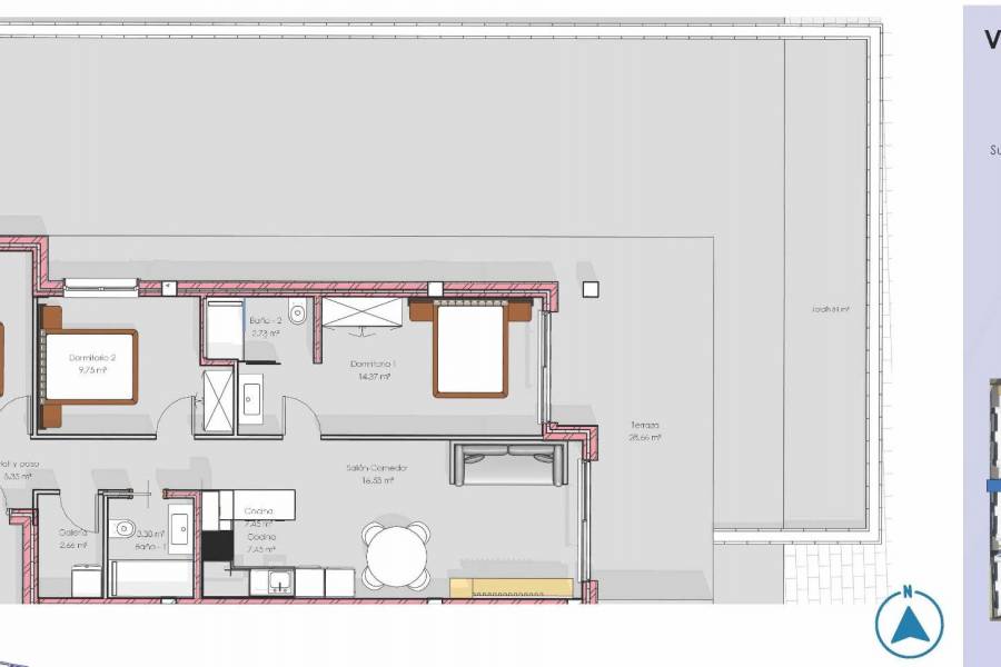 New Build - Apartment - Guardamar del Segura - El Raso