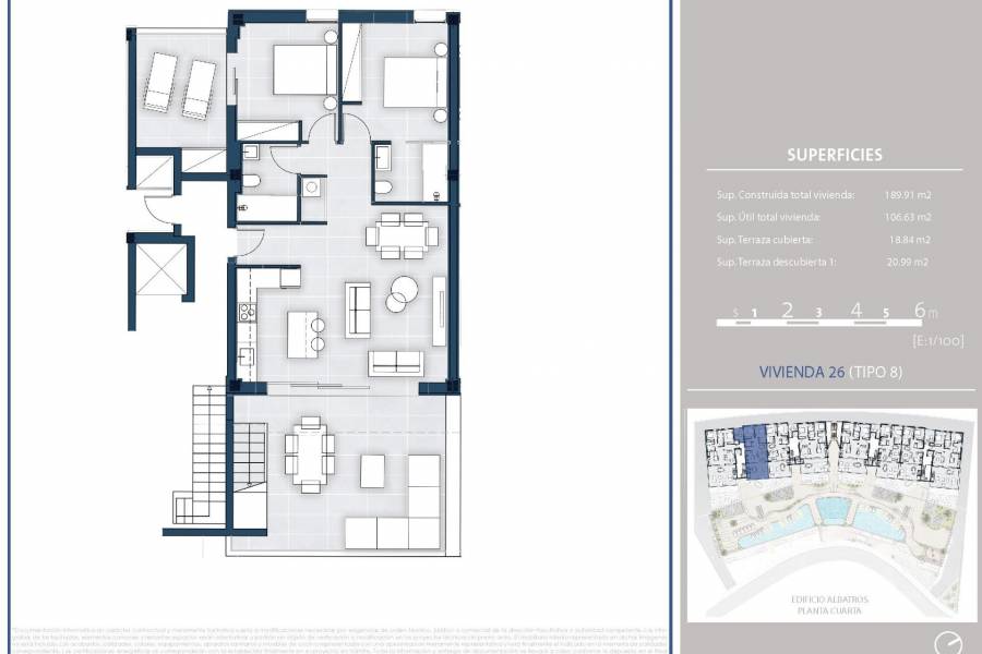 Nieuwbouw - Penthouse - Arenal d´en Castell - pueblo