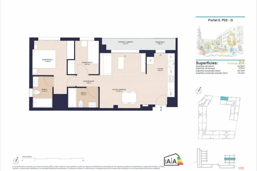 New Build - Apartment - Alicante - San Agustín