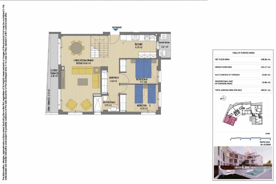 Nieuwbouw - Appartement - Jávea Xàbia - Cala Blanca